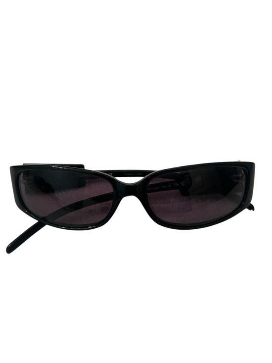 Gianfranco Ferré Black rectangular shape Sunglasses Italy in case main image 6